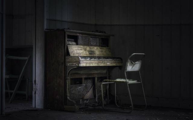 椅子,钢琴,音乐