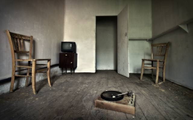 房间,留声机,椅子,音乐,电视