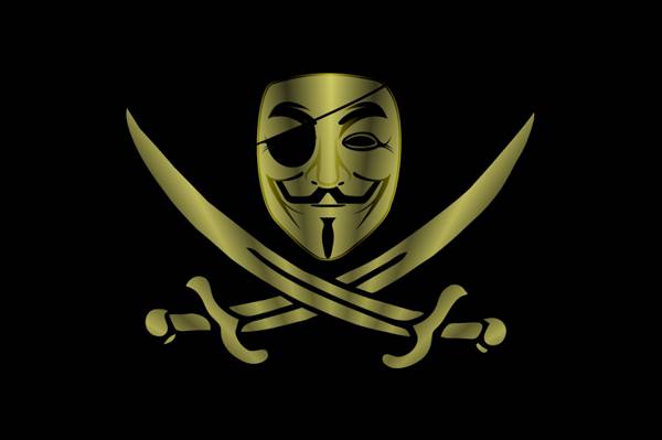 剑,背景,匿名,极简主义,海盗,面具,匿名