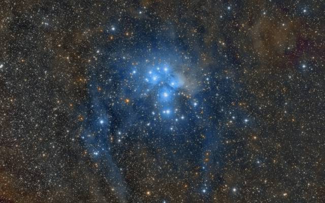 星团,星星,空间,M45,昴星团