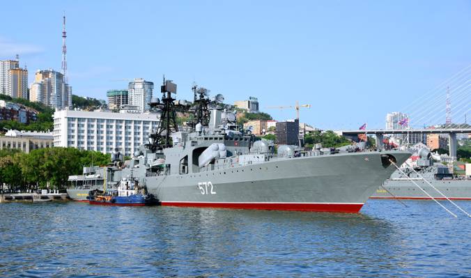 反潜艇,Vinogradov海军上将,项目1155,大型船舶,符拉迪沃斯托克,海军