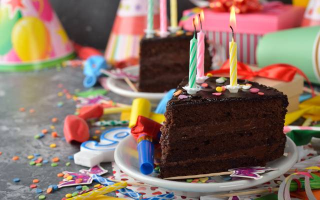 Wallpaper生日,装饰,生日,气球,蛋糕,蜡烛,快乐,蛋糕