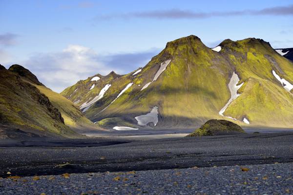 冰岛,天空,山脉,风景