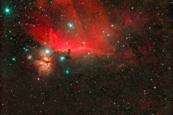 马头,星云火炬,空间,NGC 2024