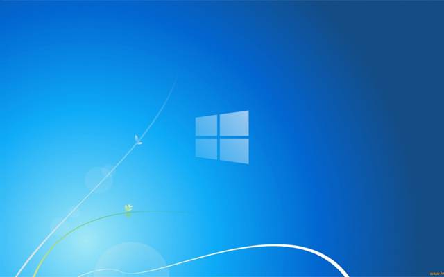 Windows 8,蓝色,背景,微软