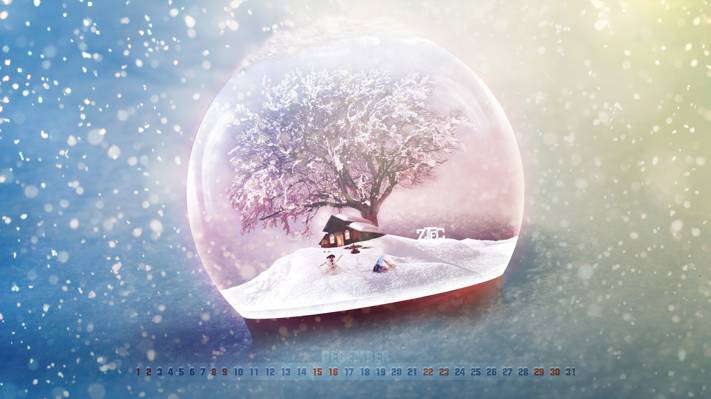 雪人,圣诞快乐,雪,冬天,雪,12月,圣诞节,sdelannyy球,新年,树,新...