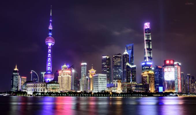城市,上海高清壁纸的照片