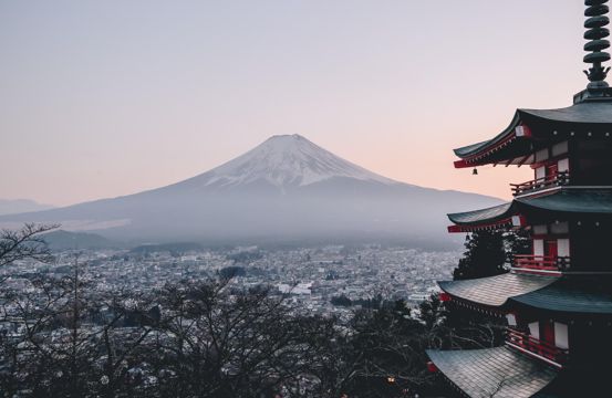 富士山下自然风光