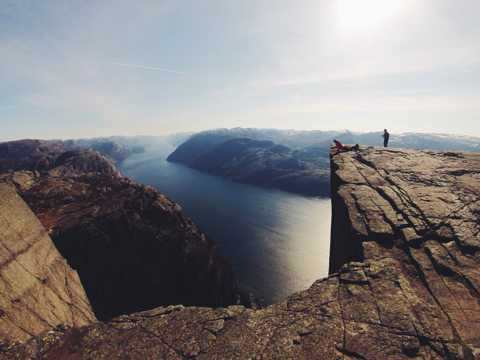 壮丽的挪威峡湾自然景色图片