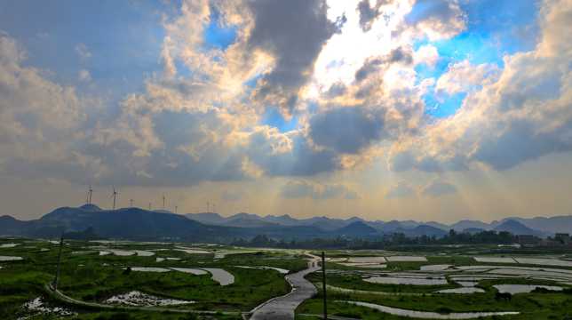 贵州贵阳云顶草场景色图片