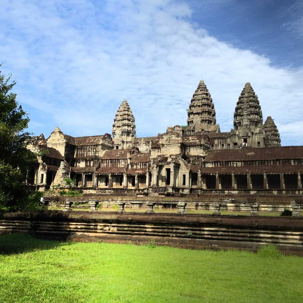 东南亚柬埔寨吴哥窟建筑景物图片