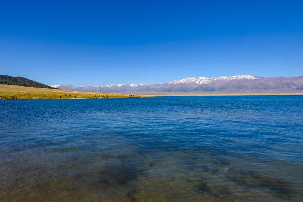 新疆好看的仙境赛里木湖景色图片