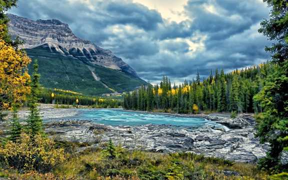加拿大阿尔伯塔自然景象图片