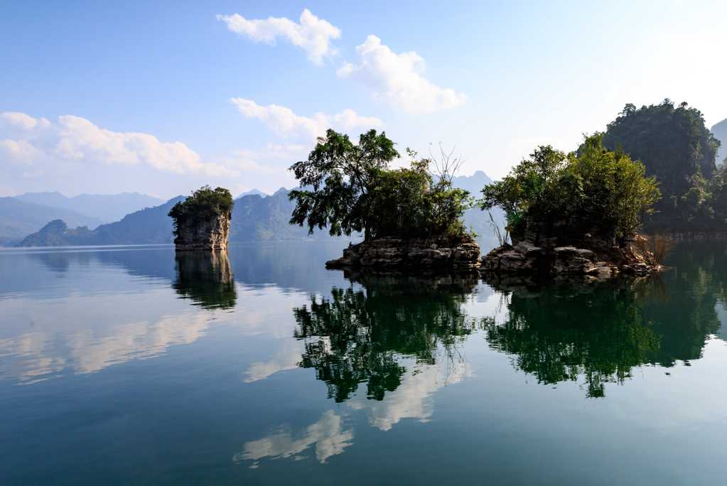越南三海湖景色图片