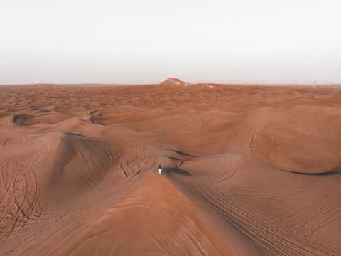 沙漠戈壁景象图片