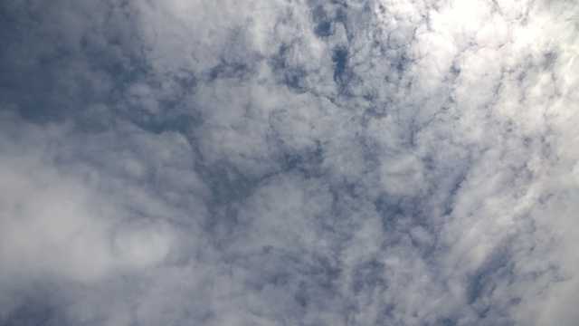 天空中的云海图片
