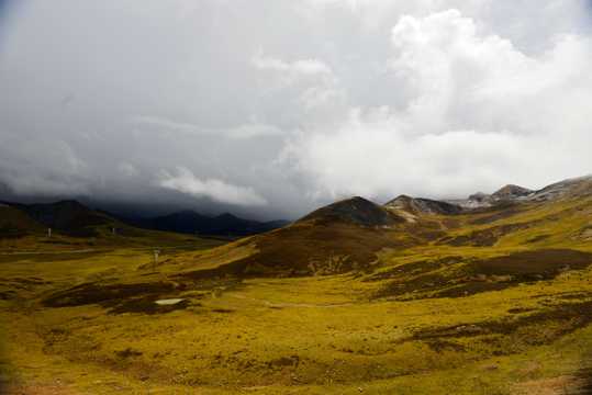 西藏米拉山风光图片