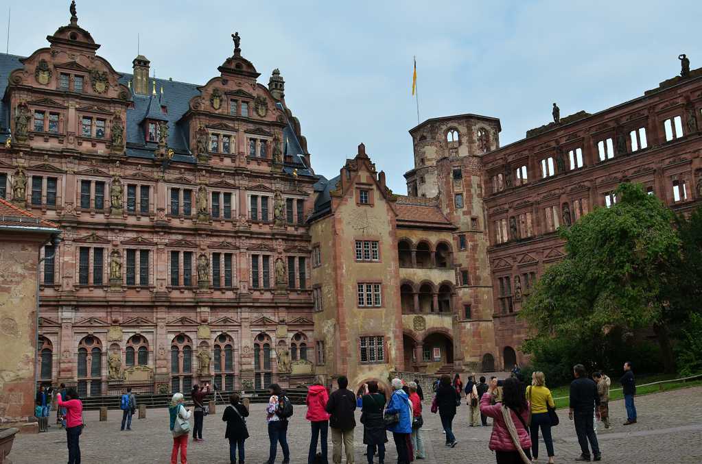 德国海德堡城堡自然风光图片