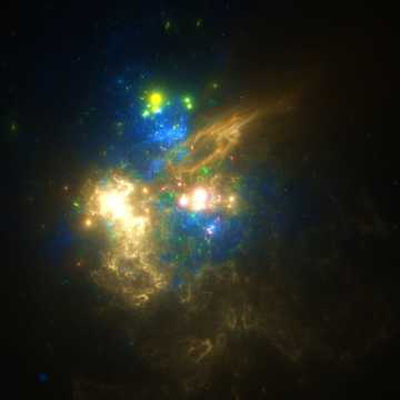浩大宇宙银河图片