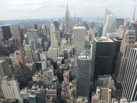 美国纽约曼哈顿帝国大楼景色图片