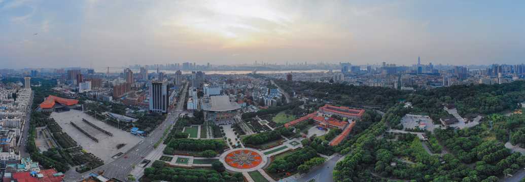 湖北武汉建筑景色图片