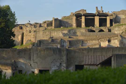 意大利庞贝古城遗址景物图片
