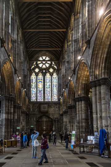 英国格拉斯哥大教堂内部景象图片
