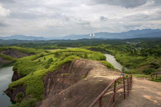 湖南高椅岭丹霞地貌自然景致图片