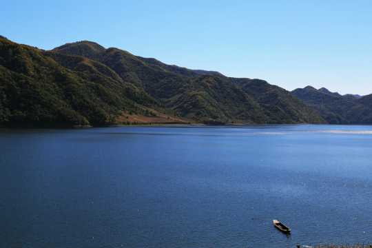 吉林云峰湖景色图片
