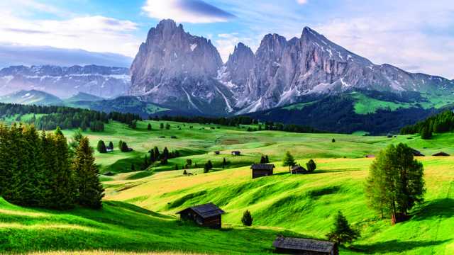 意大利南蒂罗尔自然景象图片