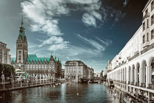 德国汉堡建筑光景图片