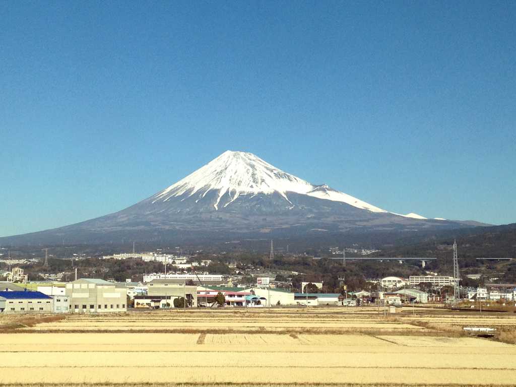 日本富士山景色图片