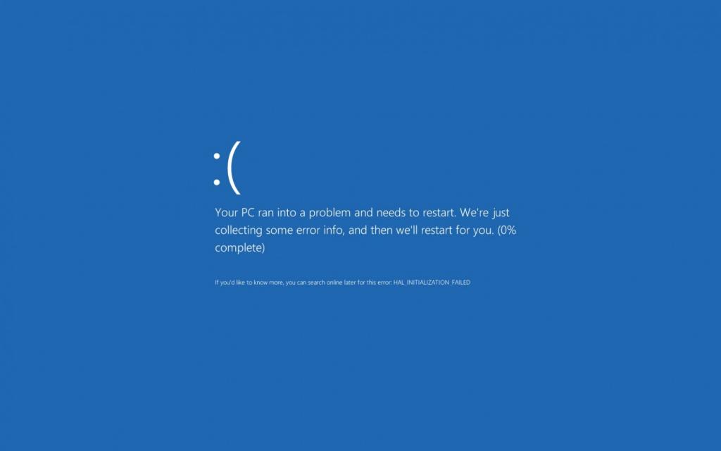 屏幕死亡,悲伤的脸,Windows 8,极简主义,题字,蓝色
