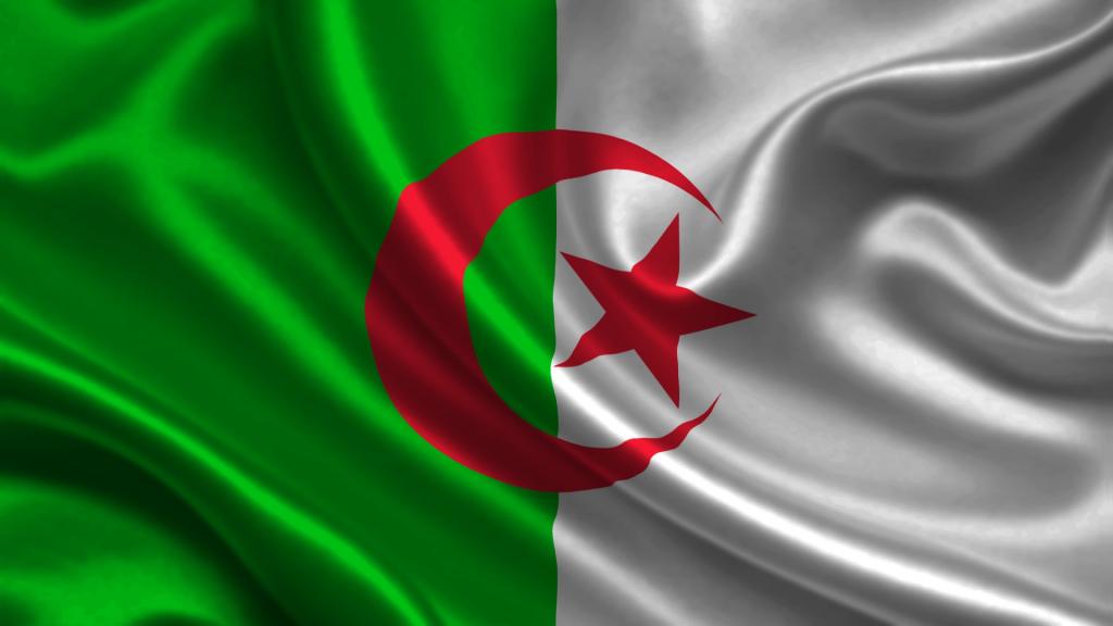 阿尔及利亚的国旗图片图片