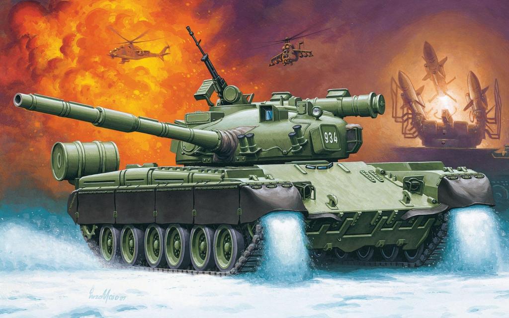 俄罗斯,身材,MBT,Enzo Maio,T-80,主战坦克