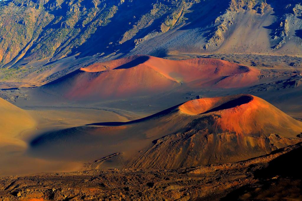 火山,哈莱阿卡拉国家公园,夏威夷,毛伊岛,火山口