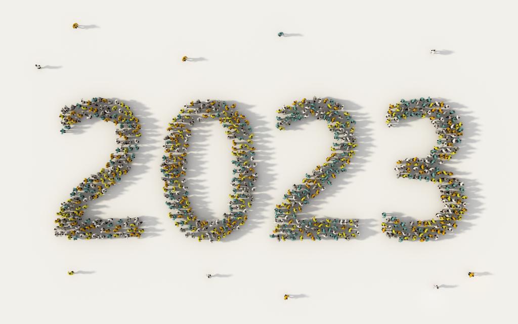 2023年个性数字