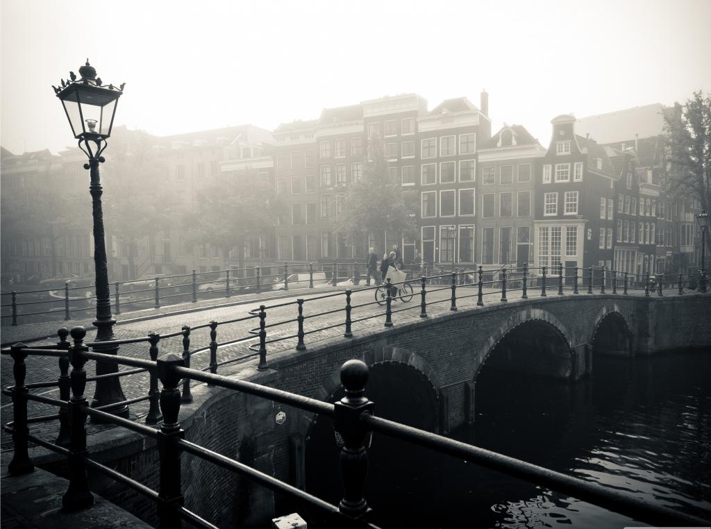 阿姆斯特丹,桥,河,老阿姆斯特丹,阿姆斯特丹