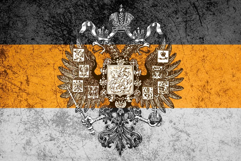 俄罗斯,徽章,帝国国旗