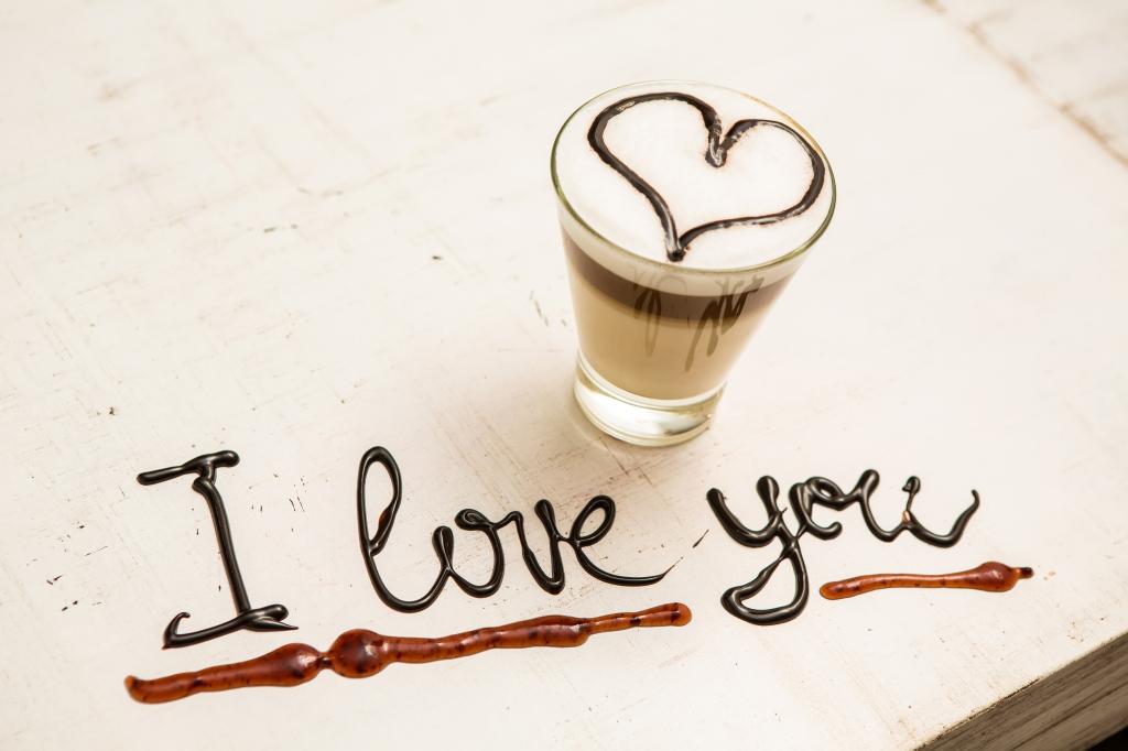 心,我爱你,咖啡,爱,浪漫,咖啡,爱,心