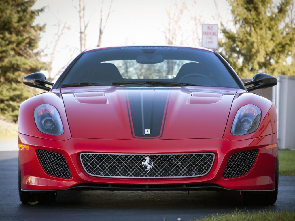 红色,法拉利,599 GTO,标志