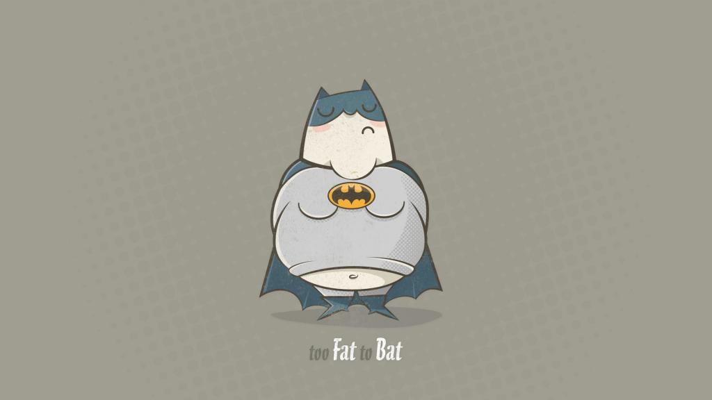 蝙蝠侠,蝙蝠侠,太胖了