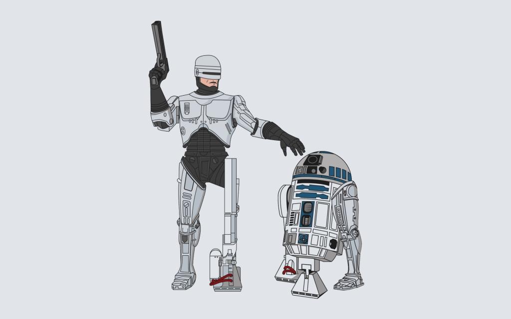 机器人,机器人,机器人,R2-D2,Ar-Two-Dee-Two,机器人,R2-D2,Artwo-Deetwo,RoboCop,呃二 - 二,星球大战,星球大战,...