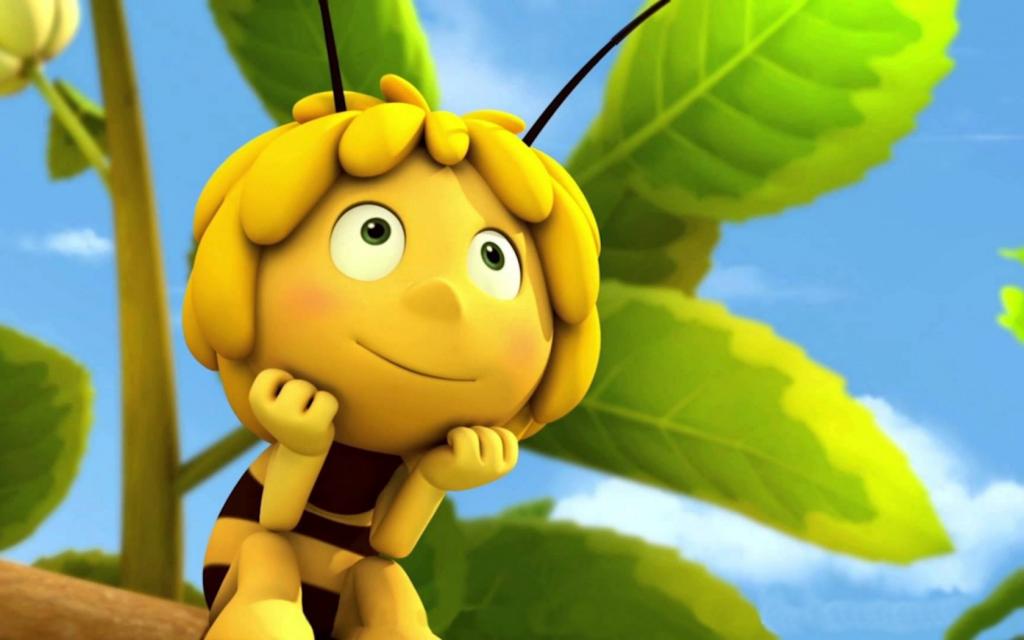 壁纸天空,动画电影,konoha,蜜蜂,蜜蜂,动画电影,叶,玛雅蜜蜂电影