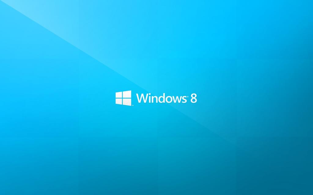 微软,品牌,高科技,蓝色,蓝色的背景,标志,视窗8,标志