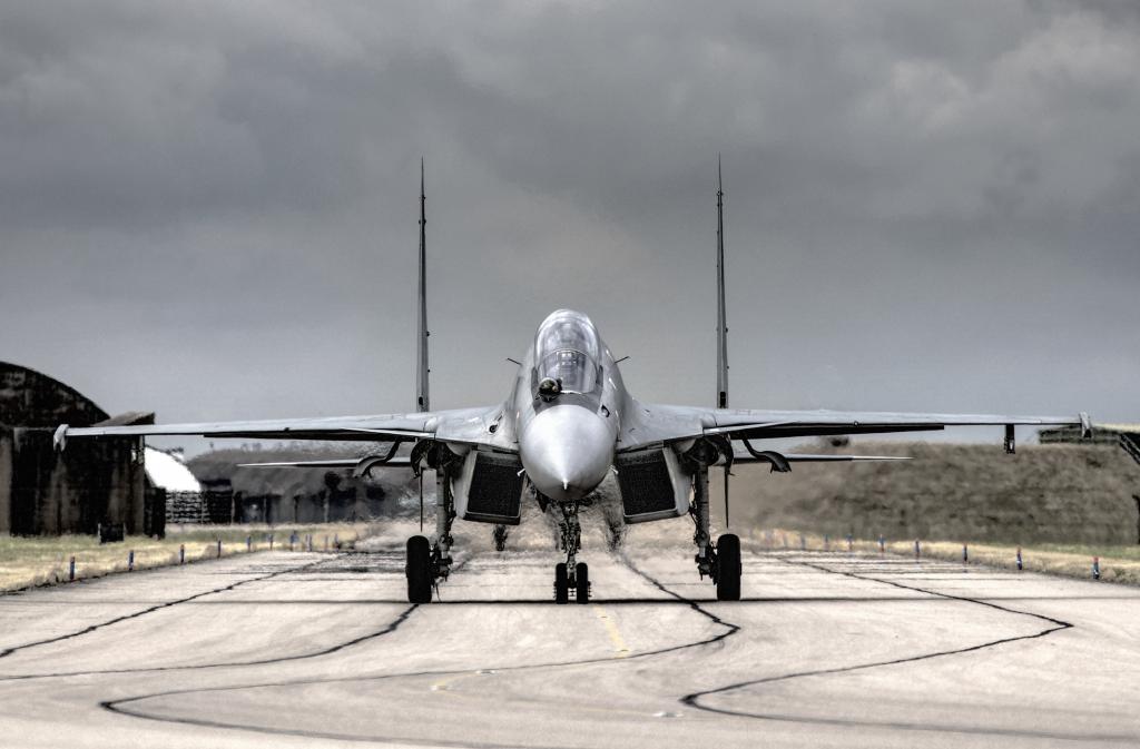 壁纸多用途战斗机MKII,Su-30,机场