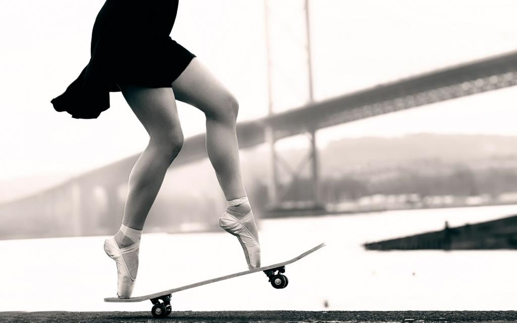 普安特鞋,芭蕾舞女演员,腿,滑冰