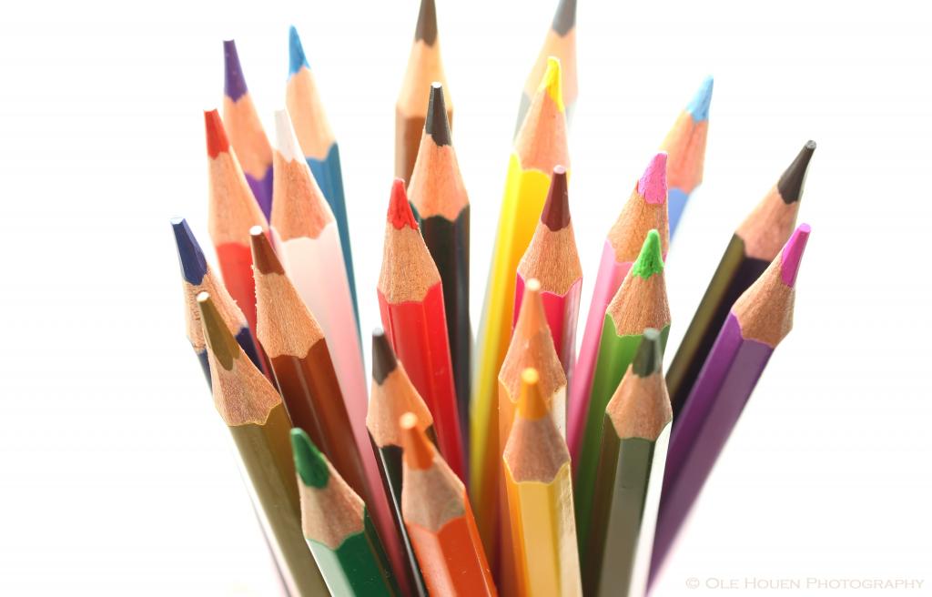彩色的铅笔很多高清壁纸