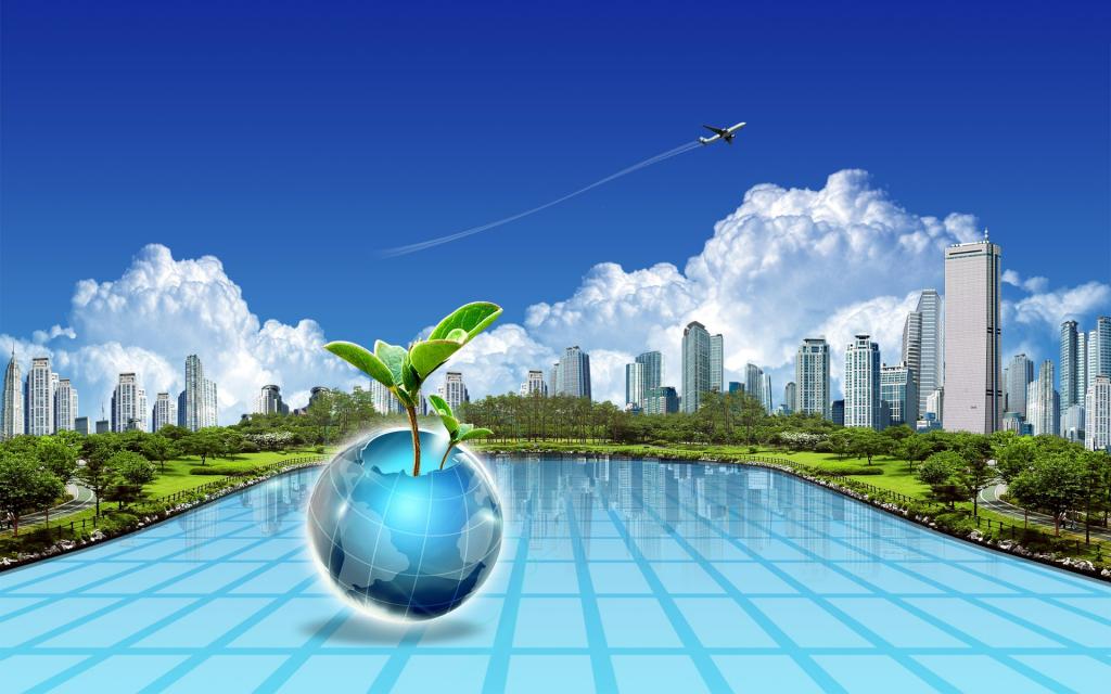 地球,飞机,家,旅程,拼贴,旅游,城市,球,植物