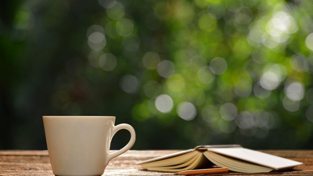 壁纸咖啡杯,心,早上好,热,浪漫,书,咖啡,杯,早上